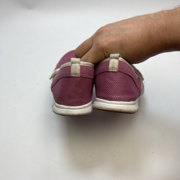 Y2K Nike Mary Jane Shoes Slip On Women's Size 7 US White / Pink Ballerina Casual - Picture 8 of 16